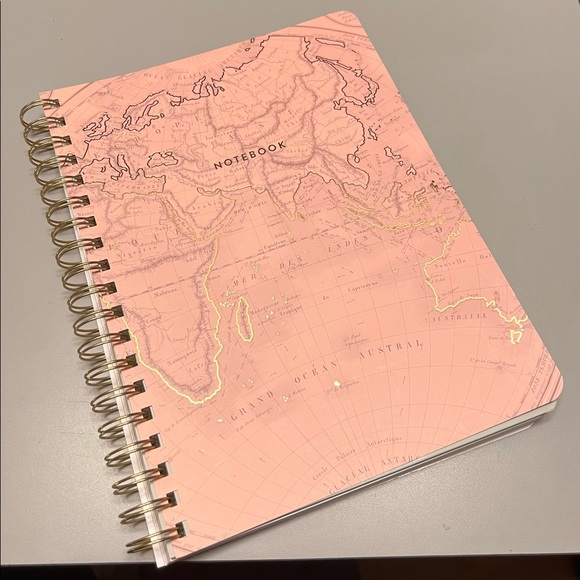 Fringe Studio Office Fringe Studio Spiral Notebook World Map Poshmark